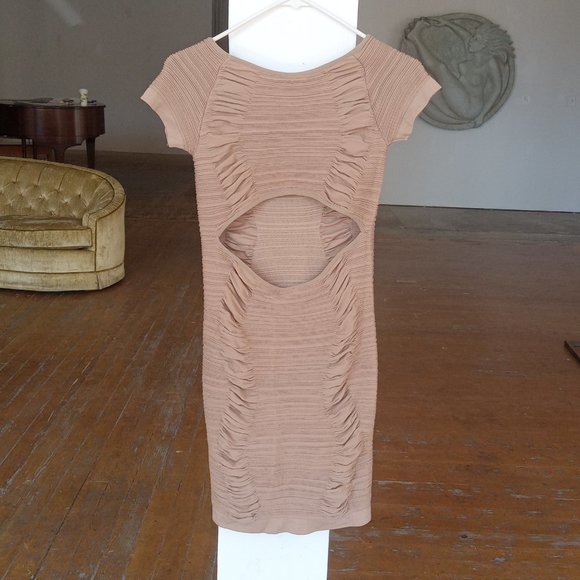 Prime Cut One Size Nylon Cut Out Dress - Picture 3 of 13